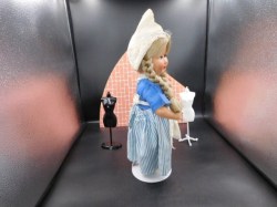 dutch doll blue stripe side